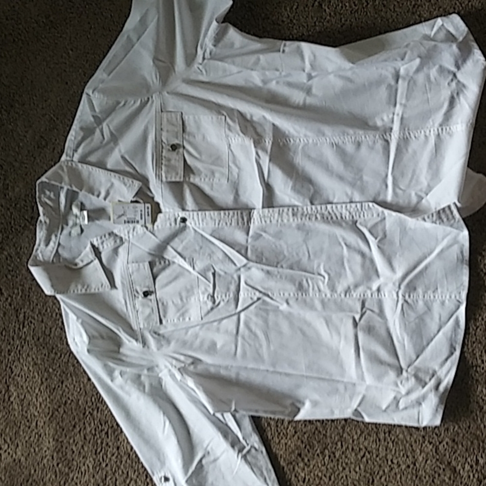 CJ Banks White Blouse